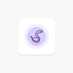 Obraz premium Sea Snake, vector, pixel perfect, illustrator file