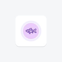 Guppy, vector, pixel perfect, illustrator file