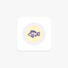 Scorpionfish, vector, pixel perfect, illustrator file