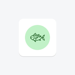 Tuna, vector, pixel perfect, illustrator file