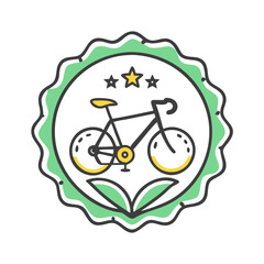 bike club logo icon, bike club logo vector illustration-simple illustration of bike club logo, perfect for bike club logo logos and icons