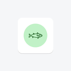 Mackerel, vector, pixel perfect, illustrator file