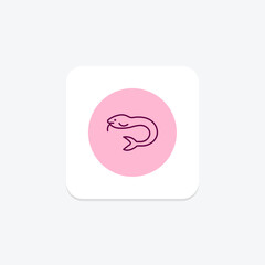 Hagfish, vector, pixel perfect, illustrator file