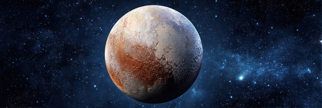 photo of planet pluto in space 