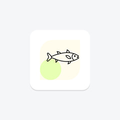 Mackerel, vector, pixel perfect, illustrator file