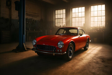 Classic sports coupe