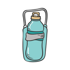 water bottle holder icon, water bottle holder vector illustration-simple illustration of water bottle holder, perfect for water bottle holder logos and icons