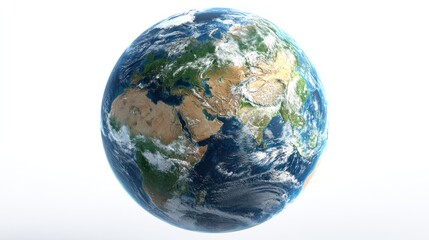 Detailed Earth globe (2)