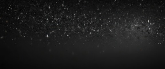 Obraz premium Infinite twinkling stars, inky black backdrop , ethereal, dark, nebula