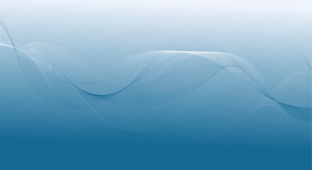 abstract blue background with waves