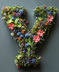floral, font, typography, flower, botanical, nature, garden, leaf, petal, vine, blossom, bloom, foliage, greenery, plant, rose, daisy, tulip, lily, sunflower, hibiscus, peony, orchid, marigold, lavend