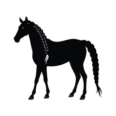 Racehorse Silhouette Vector Bundle | SVG Clipart for T-Shirts & Racing Designs