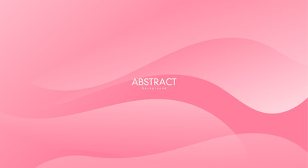 Abstract pink background with waves