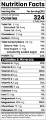 Label Nutrition Facts Design For your Product Business. This design is properly editable file. Editable Nutrition Facts.