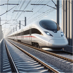 Fototapeta premium Supersonic Train