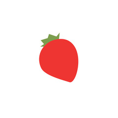 strawberry berry summer food healthy sweet vector symbol sign icon illustration emoji