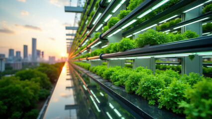 Innovative vertical farms of the future