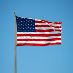 Fototapeta premium American Flag: USA Patriotic Symbol