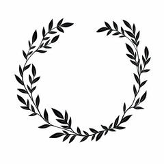 Doodle vector illustration plants for wedding design, logo and greeting card.