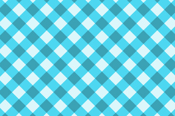 vector blue and white Gingham check pattern design illustration for fabric printing. 