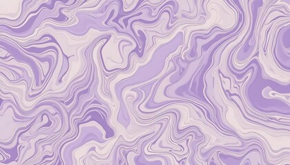 Delicate swirls of lavender and white create a mesmerizing marble texture background, perfect for adding an elegant touch to graphic designs and artistic projects with flowing colors.