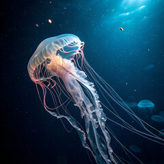 jellyfish in the water