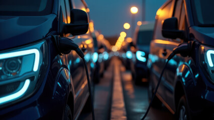 Fleet charging: nighttime vehicle preparation
