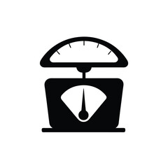 vector illustration of a scale