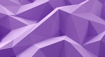 Obraz premium Abstract Purple Low Poly Background