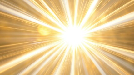 Obraz premium Abstract Golden Light Rays Burst Background