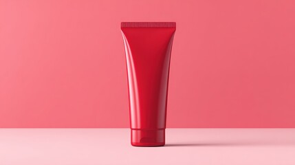 Red tube cosmetic product