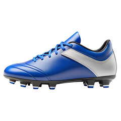 Soccer Cleats Side View On Transparent Background
