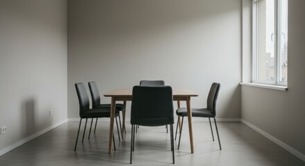 Minimalist Dining Room Interior Design