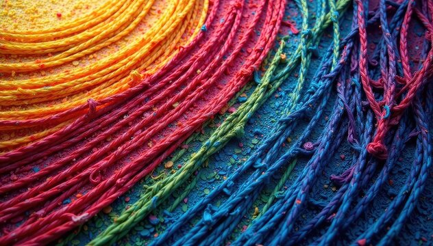 Abstract textured string background, perfect for design projects Various colors and patterns , lace background, net background, yarn