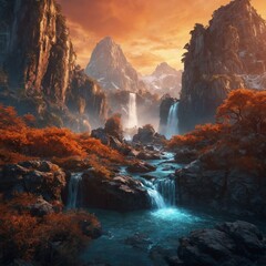 grand canyon at sunset