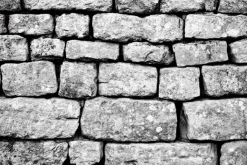 Gray stone wall texture