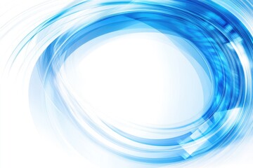 Abstract swirling blue background