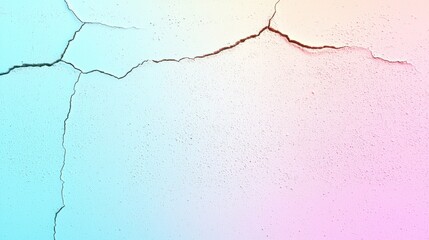 Obraz premium A crack in a wall.