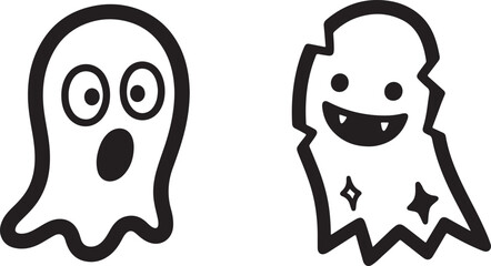 ghost halloween ghost Silhouette