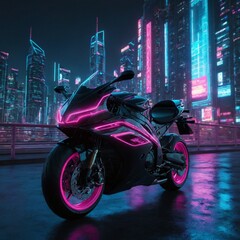 motorcycle on the street