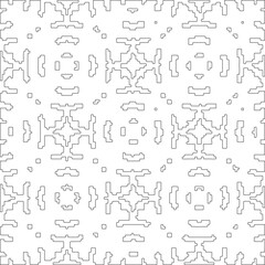 Linear pattern. Digital design.Black and white pattern for web page, textures, card, poster, fabric, textile. Linear Wallpaper Image.
Repeating ornament.