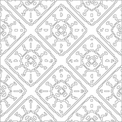 Linear pattern. Digital design.Black and white pattern for web page, textures, card, poster, fabric, textile. Linear Wallpaper Image.
Repeating ornament.