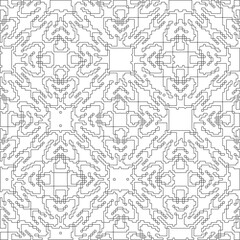 Linear pattern. Digital design.Black and white pattern for web page, textures, card, poster, fabric, textile. Linear Wallpaper Image.
Repeating ornament.