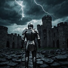 old castle in the clouds