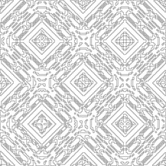 Linear pattern. Digital design.Black and white pattern for web page, textures, card, poster, fabric, textile. Linear Wallpaper Image.
Repeating ornament.