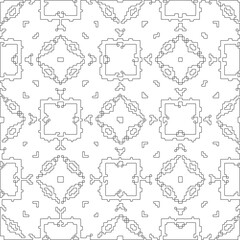 Linear pattern. Digital design.Black and white pattern for web page, textures, card, poster, fabric, textile. Linear Wallpaper Image.
Repeating ornament.