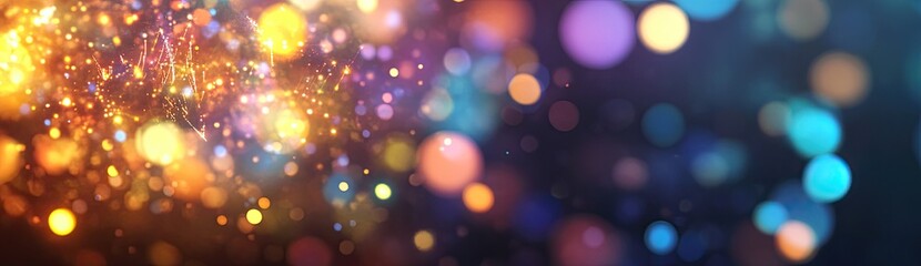 Abstract Blurred Lightscape