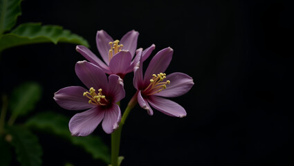 Obraz premium pink and white flowers