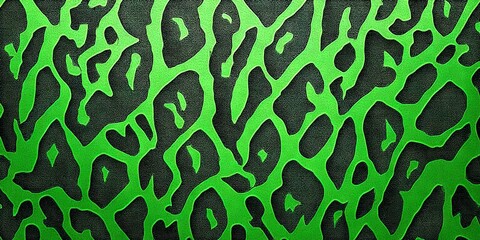 Obraz premium green background, full leopard pattern.
