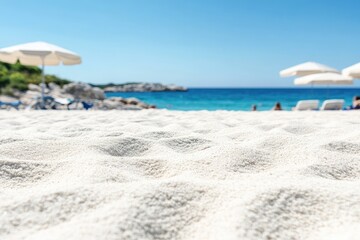 Obraz premium Sunny beach scene